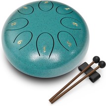 Regis Steel Tongue Drum 6 Inch 8 Notes Musical Percussion Instrument,, M... - $33.99