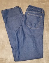 Old Navy Denim Jeans Youth 16 Blue 5-Pocket Straight Leg - £6.13 GBP