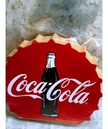 Ship N 24 hours. New-Official Licensed “Coca Cola”. Cutout Block Plaque.... - $15.89