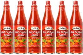Grace Hot Pepper Sauce 6oz (6 units) - $32.00