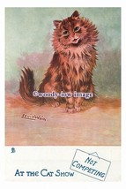 rp13118 - Louis Wain Cat - At The Cat Show - Not Competing - print 6x4 - £2.19 GBP