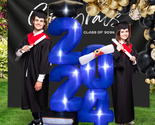 Inflatable Graduation Decorations Class of 2024 6.0 FT - Blow up 2024 Li... - £46.22 GBP