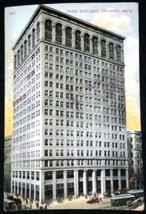 VINTAGE Ford Building, Detroit Mich Postcard (1908) - £2.35 GBP