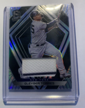 2020 Panini Chronicles Spectra Swatches #51 Gleyber Torres Jersey Yankees - £9.55 GBP