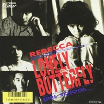 Rebecca 6th Single Lonely Butterfly Vinyl Record 1986 Japan Rock Pop - $26.09