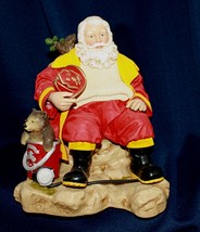 Vintage Musical Fireman Santa, by Possible Dreams /Clothtique  2001 - £19.98 GBP