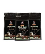 ground coffee - ORGANIC COLOMBIAN GROUND DECAF COFFEE - ground decaf cof... - £40.52 GBP