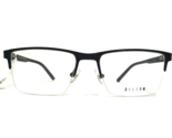 Helium Eyeglasses Frames 4418 MATTE NAVY Blue Square Half Rim 54-16-140 - $65.23