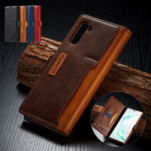 For Samsung S21 ultra+ Note 20/S10+ 9/S8 Leather Wallet Magnetic Flip cover Case - £43.96 GBP