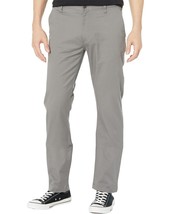 RVCA Men&#39;s The Weekend Stretch Chino Pants in Smoke Gray-38/32 - $39.97