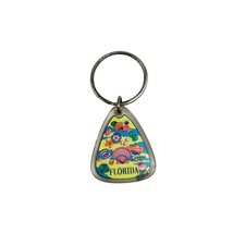 Acrylic Tear Drop Florida Travel Souvenir Key Chain - $9.49