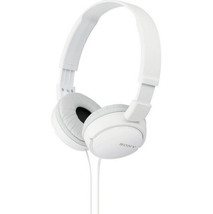 White Sony MDR-ZX110 High Quality Stereo Headphones Drivers MDRZX110 - £12.03 GBP
