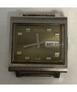 1970s Seiko 17j Rectangular Stainless Steel Automatic Watch 6106-5009 DX... - $196.67 CAD
