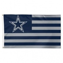 Dallas Cowboys Flag 3x5 Deluxe Americana Design - $1,630.81 MXN