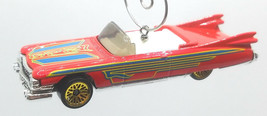 Christmas Ornament for 1959 Cadillac Pink Blue Yellow Stripes - $35.24