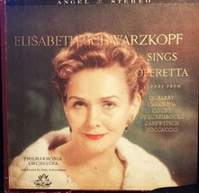 Elisabeth Schwarzkopf sings Operetta Bklt Ackermann VG+ Angel German PET RESCUE - £10.75 GBP