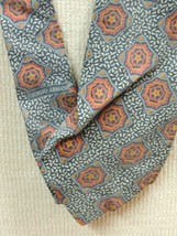 Vintage Giorgio Armani Cravatte Italy Neck Tie/Necktie Silk black gray 58&quot;x3.5&quot; - £14.32 GBP
