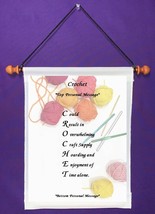 Crochet - Personalized Wall Hanging (1099-1) - £15.13 GBP