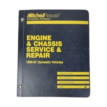 Engine Chassis Clutch Drive Axle Service Repair Shop Manual Mitchell 1996 1997 - £23.31 GBP