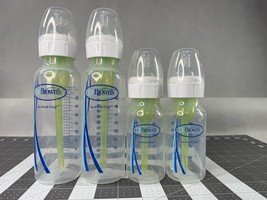 Dr. Brown&#39;s Natural Flow Anti-Colic Options+ Narrow Baby Bottle, 2x8 oz 2x4 oz - $13.09