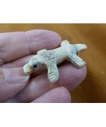 Y-PLA-20 little white red PLATYPUS duck beaver Australia figurine SOAPST... - $159.46 MXN