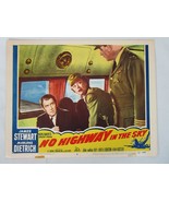 No Highway in the Sky Lobby Card #3 1951 James Stewart Marlene Dietrich ... - £38.91 GBP