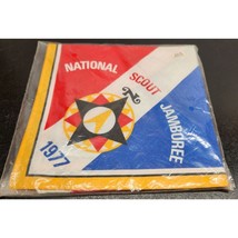 1977 National Scout Jamboree Neckerchief - New in Package - BSA - £10.82 GBP