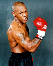 Mike Tyson Boxing Champion legend bare chested with glove 8x10 Photo - £6.38 GBP
