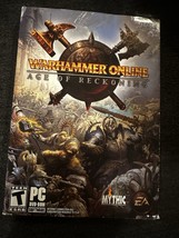 Warhammer Online: Age of Reckoning (PC DVD-ROM, 2008) Complete w/slipcover - £8.39 GBP