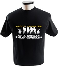 Proud Daughter Of Korean War Veteran Tshirt - £13.54 GBP+