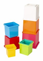 Funskool Giggles Stacking Cubes Toy for 1 - 4 year Kids Game Multi Color F/Ship - £17.22 GBP