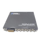 National Instruments DAQPAD-6020E 16/8 inputs 12-BIT multifunction acqui... - $53.99