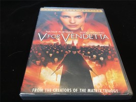 DVD V for Vendetta 2005 Natalie Portman, Hugu Weaving, John Hurt - £6.42 GBP