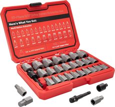 UYECOVE 27Pcs Screw Extractor Set Hex Head Multi-Spline Easy Out Bolt Ex... - £27.35 GBP