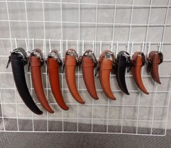Indonesia Tobacco Pipe and Gas Lighter Case Leather, Tobacco Cigarette W... - $951.97 MXN