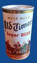 Old Vintage Old Timers Beer Can Metal Sign 8x12in  Mancave Garage 28 - $24.74