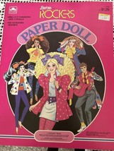 Mattel Vintage Barbie and The Rockets Paper Doll Book 1986 Uncut - $19.80