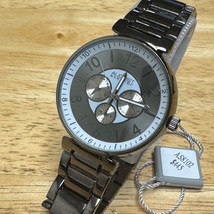 August Steiner Quartz Watch AS9102 Men Black White Day Date Analog New Battery - £25.40 GBP