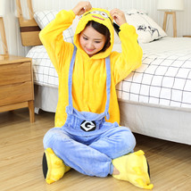 Minions Adult Kigurumi Animal Onesies Cartoon Pajama Halloween Cosplay - £20.71 GBP