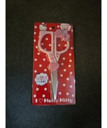 New Japan Sanrio Hello Kitty Pink MEDIUM SCISSORS Polka Dot (BN22) - $13.71