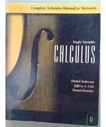 Complete Solutions Manual for Single Variable Calculus, Sixth Edition (S... - £67.71 GBP