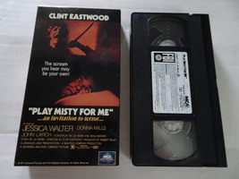 PLAY MISTY FOR ME - VHT TAPE STARRING CLINT EASTWOOD AND DONNA MILLS - £5.51 GBP