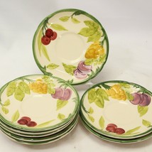 Franciscan USA Fresh Fruit Saucers 5 7/8&quot; Lot of 8 - £21.98 GBP