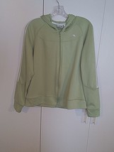 Athletic Works Ladies Gentle Lime Zip Athletic JACKET-L(12/14)-BARELY WORN-POLY - £3.92 GBP