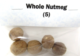 10 Nutmeg Whole Culinary Herb Spice Flavoring Grate for full flavor - $10.74