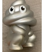 Poop-kun Poop-man Silver Soft Vinyl  - $256.77 MXN