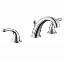 Builders 8 in. Widespread Double-Handle High-Arc Bathroom Faucet Polishe... - $881.78 MXN
