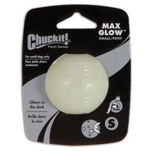 Chuckit! Max Glow Ball Dog Toy White 1ea/SM - £7.92 GBP