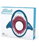 Jasonwell Inflatable Shark Pool Float - Water Fun Summer Beach Swim NEW ... - $23.68 CAD