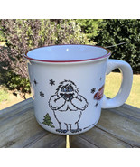 Ceramic 18oz Rudolph The Red Nosed Reindeer Abominable Snowman Mug Cup N... - £18.80 GBP